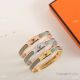 Best Quality Replica Hermes Kelly Plain Bracelet Sky Blue Enamel Bangle (11)_th.jpg